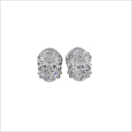 Sparkling Oval round Stud EarringThe petite infinity stud earrings symbolize love that lasts all eternity. The sterling silver earrings feature clear cubic zirconia for added sparkle. Inspired by thErringsLabrio jewelryLabrio JewelrySparkling Oval round Stud Earring